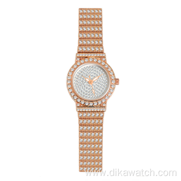 New hot selling BS FA1101 factory direct luxury full diamond ladies watch fashion steel band wristwatches high quality